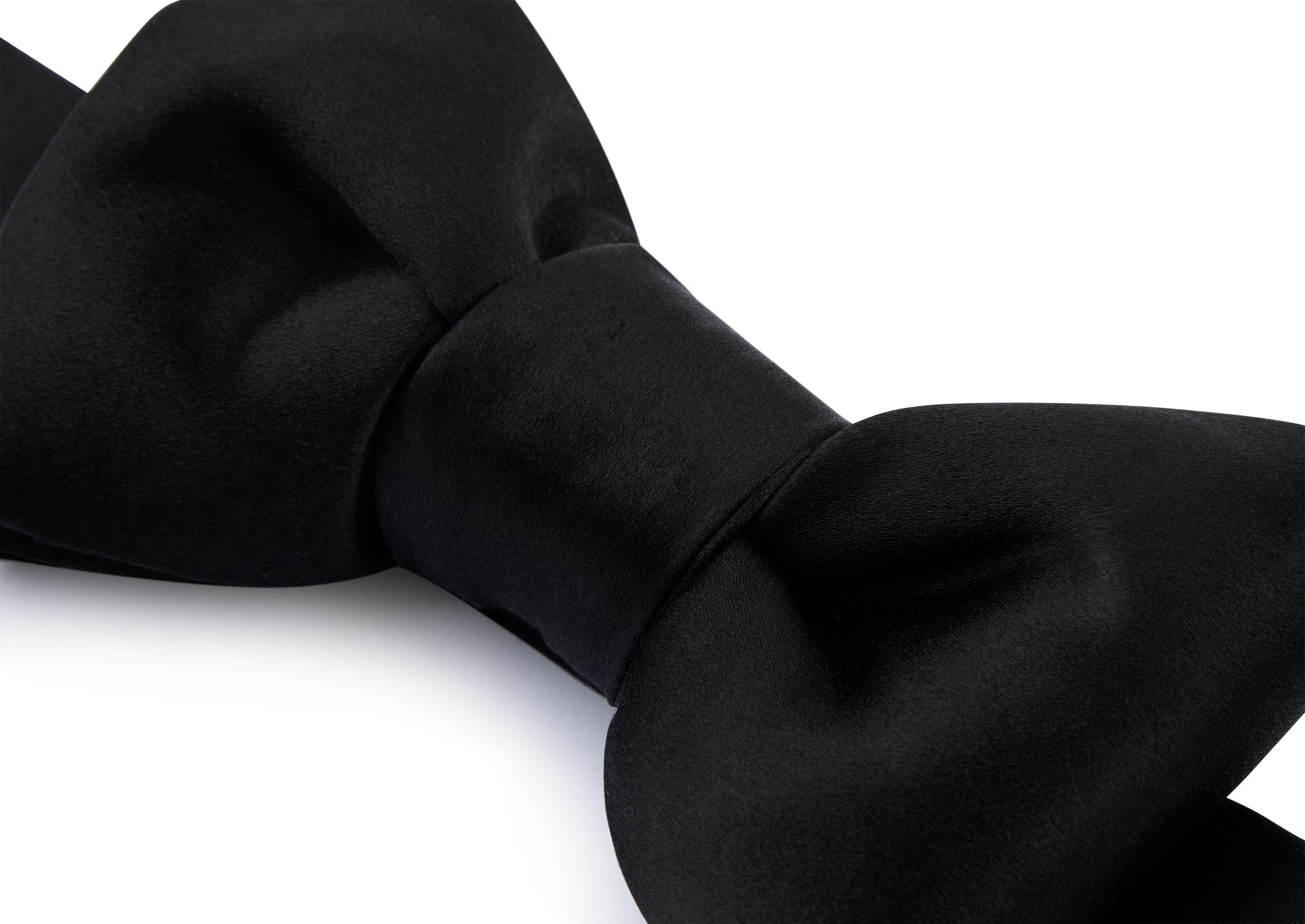 VISCOSE FAILLE BOW TIE - 2