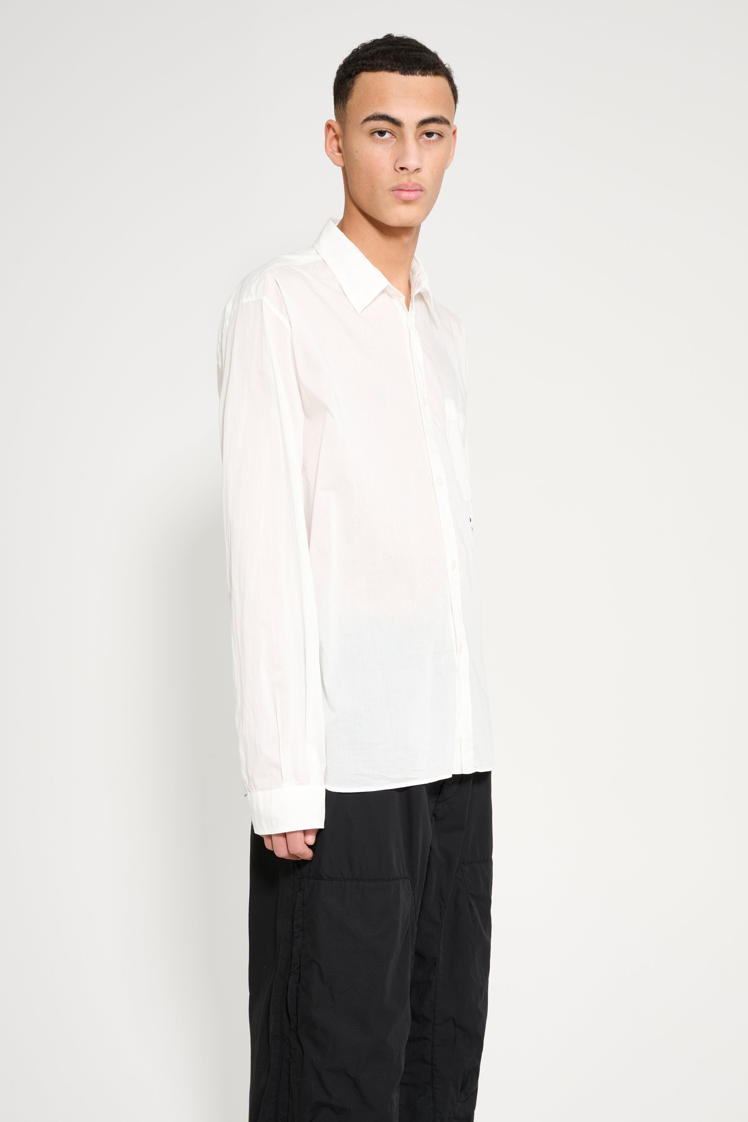 C.P. COMPANY SHIRT GAUZE WHITE - 4