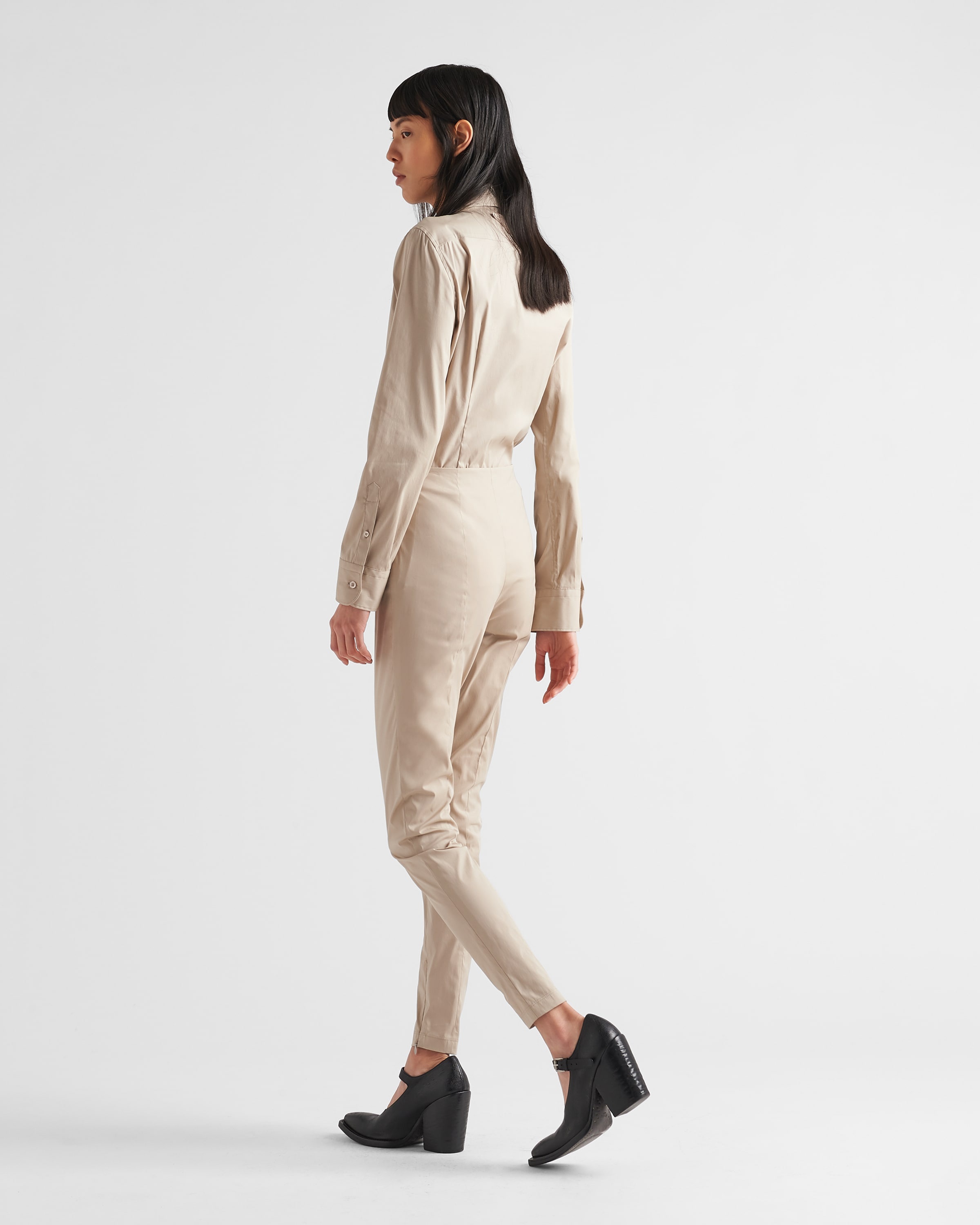 Stretch poplin shirt - 5