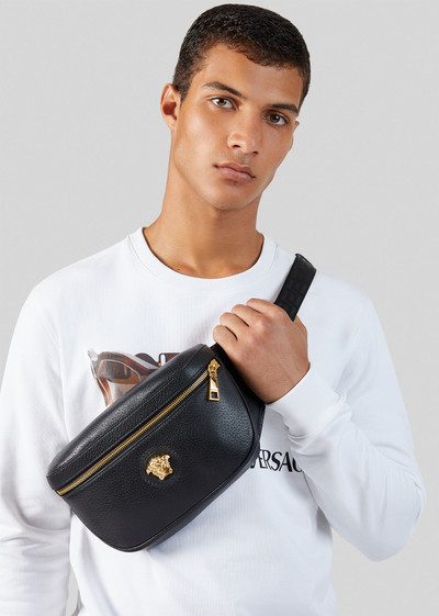 VERSACE Medusa Stud Leather Belt Bag outlook