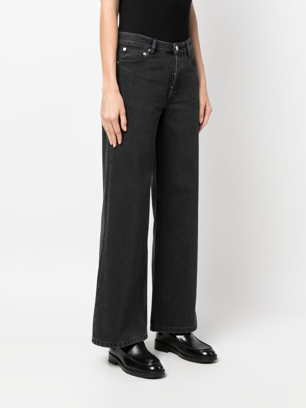 mid-rise cropped jeans - 3