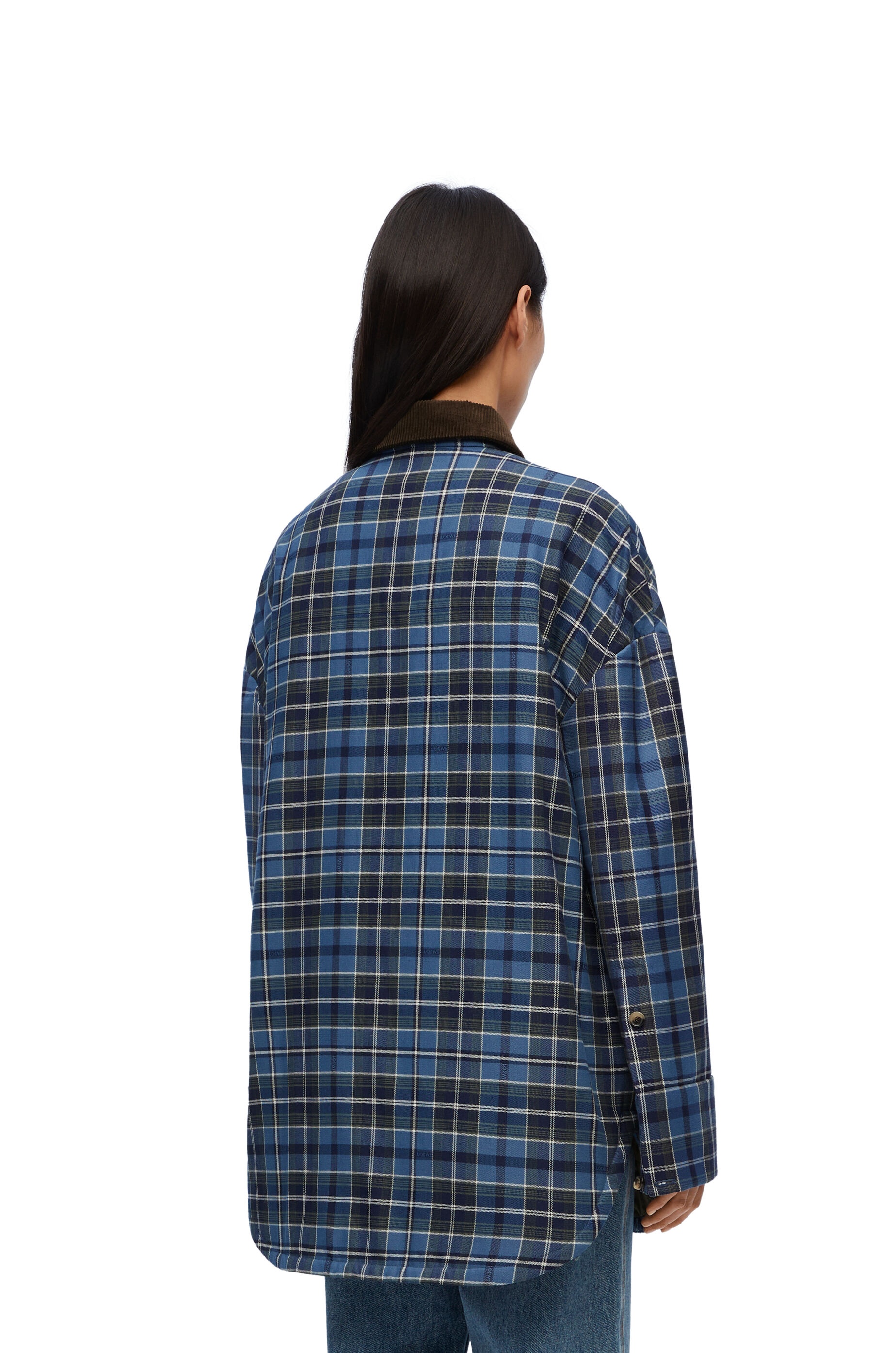 Overshirt in wool blend - 4
