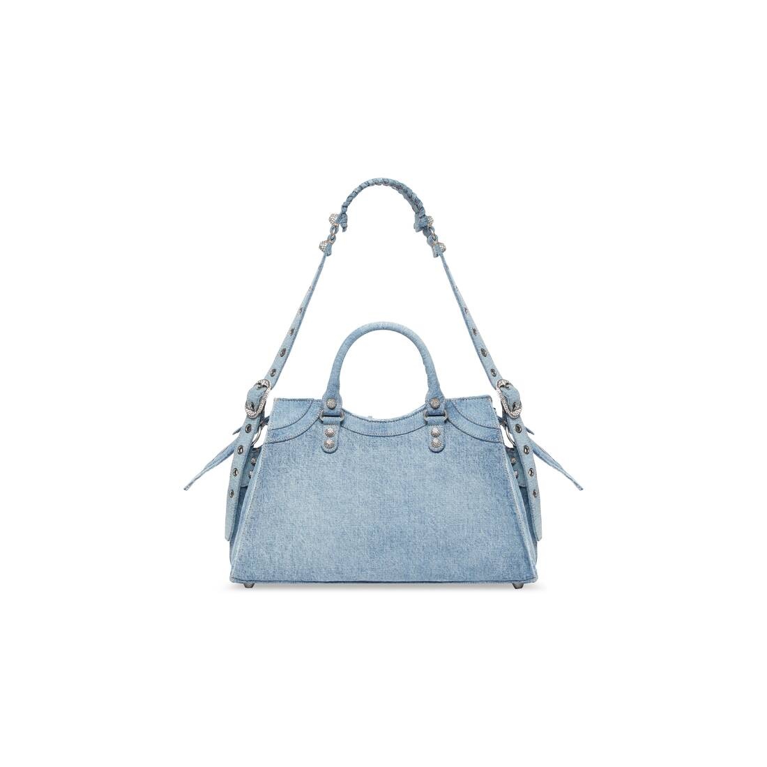 Women's Neo Cagole City Handbag In Denim  in Blue - 4