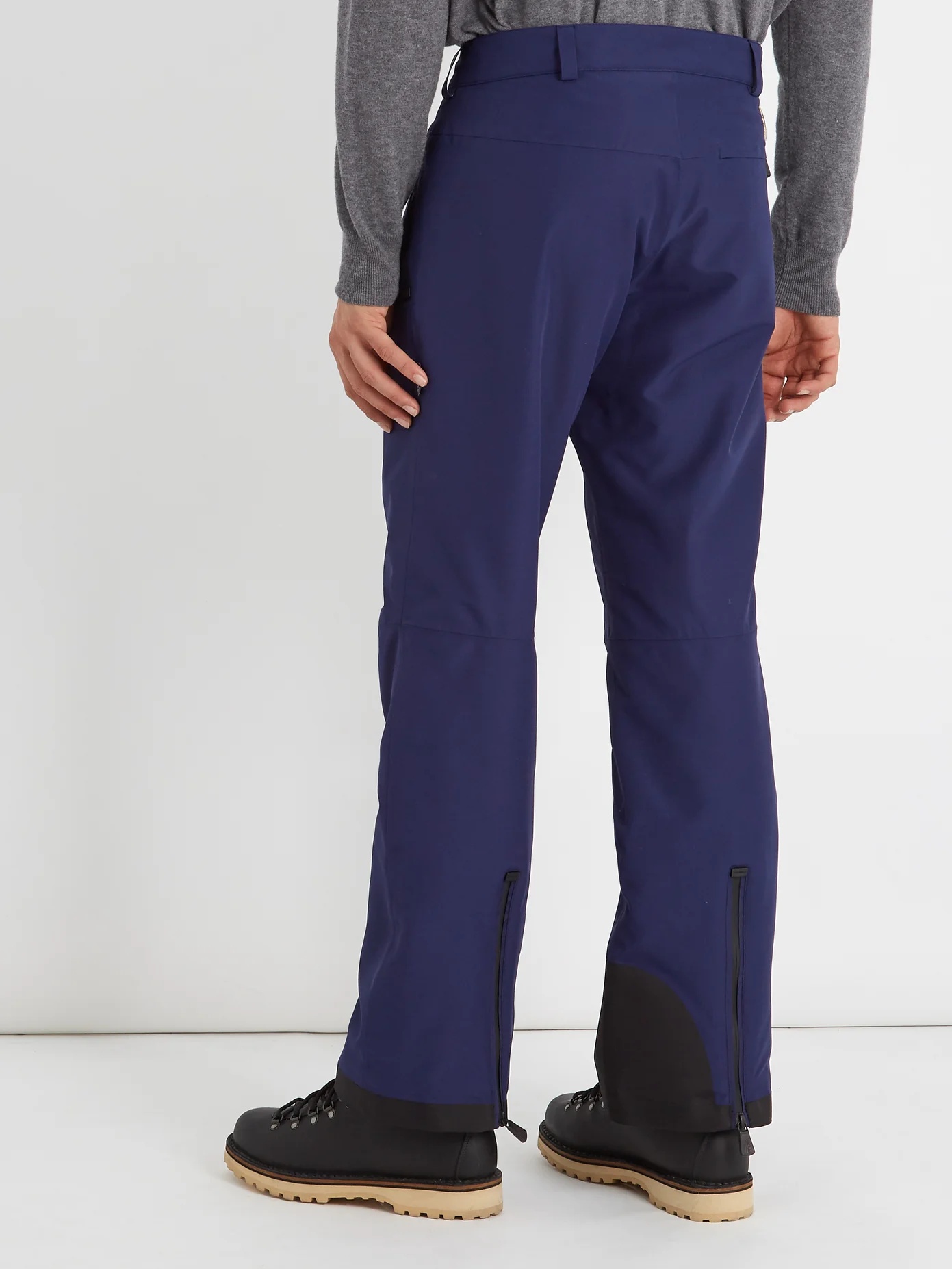 Contrast-panel technical ski trousers - 3