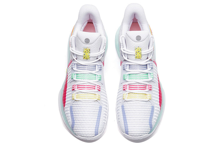 ANTA Light Crazy 1 Basketball Shoes 'White Pink' 112221607-1 - 3