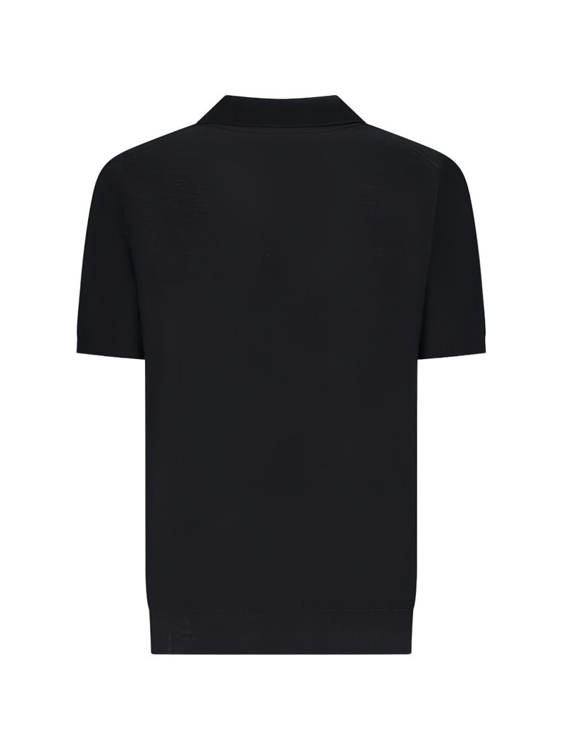 LARDINI polo-neck T-shirt outlook