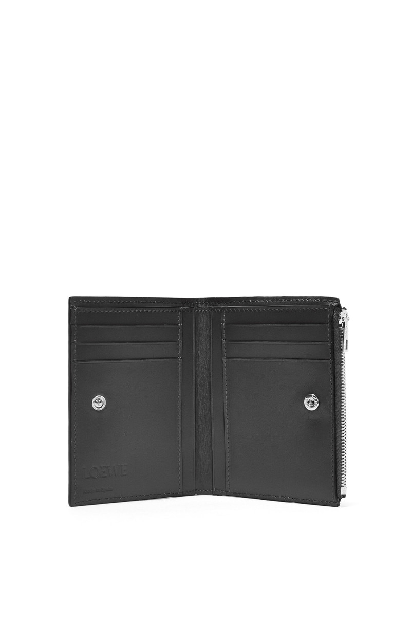 Loewe Slim compact wallet in soft grained calfskin outlook