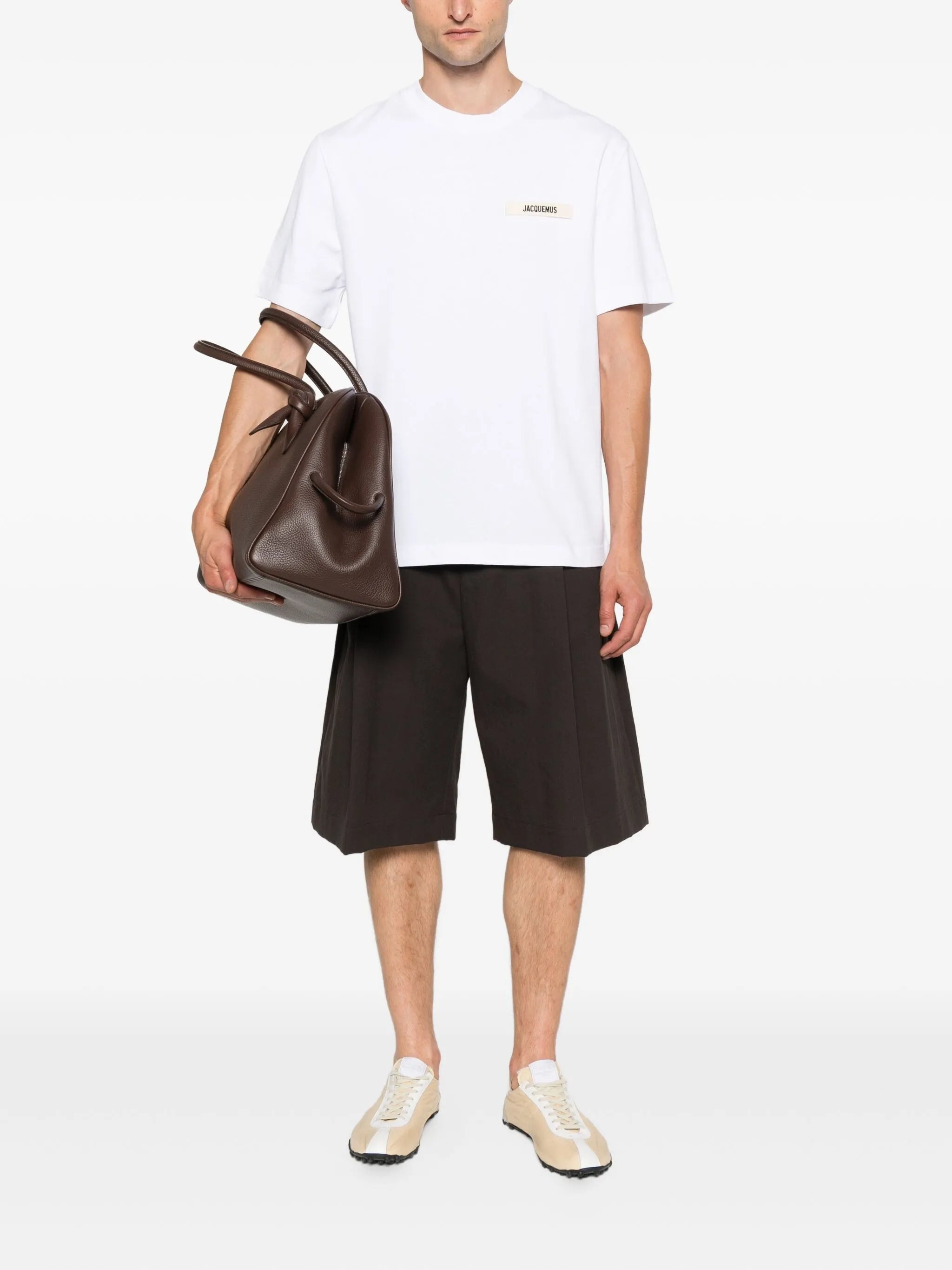 Jacquemus Le T-shirt Gros Grain T-shirt - 3