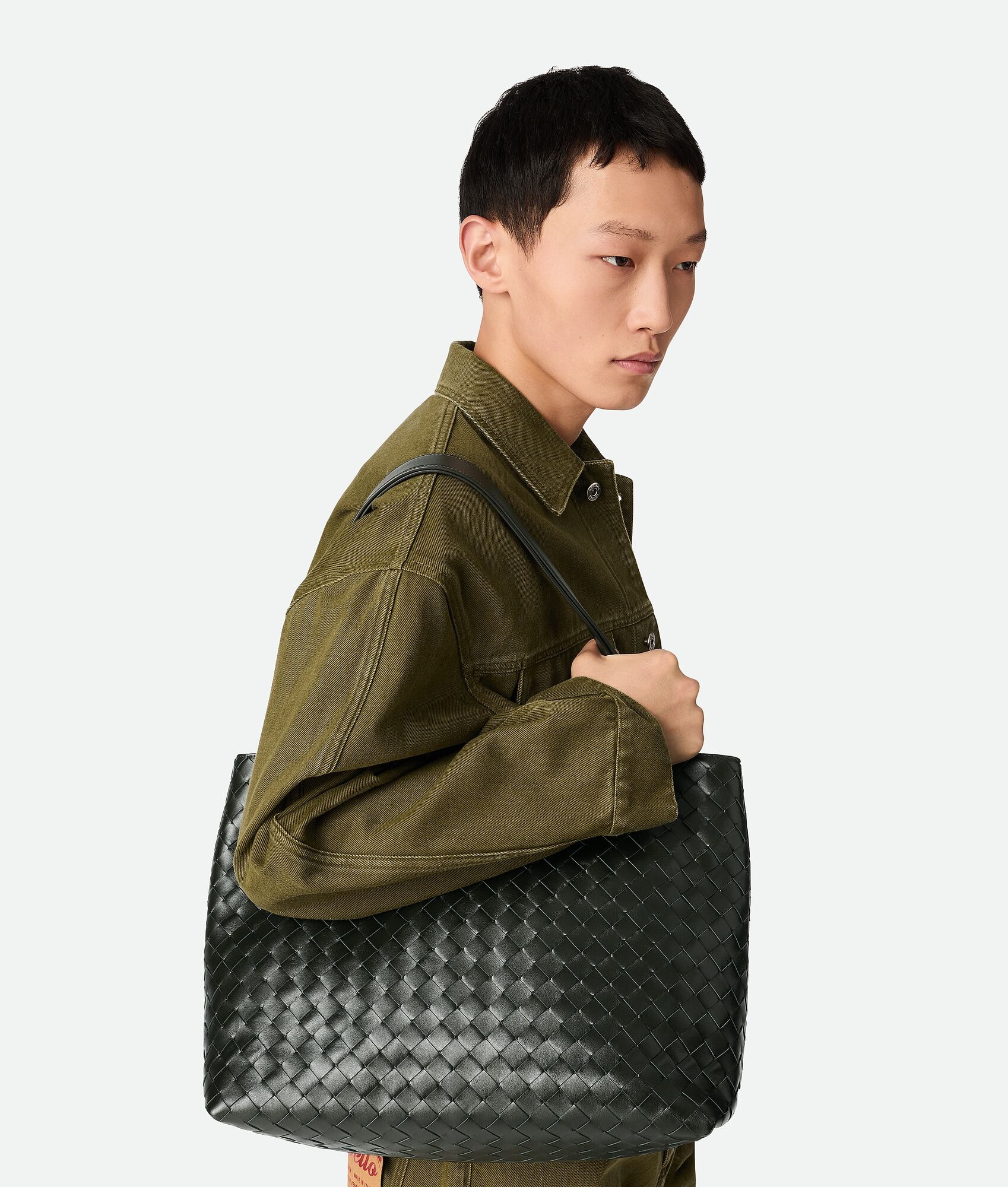 Small Intrecciato Zipped Tote - 2