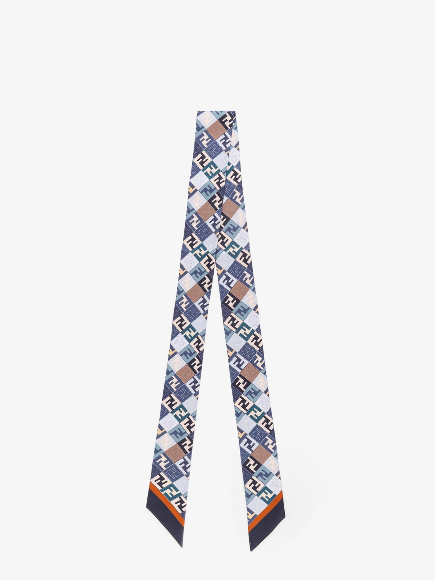Fendi Wrappy Silk Bandeau - 1