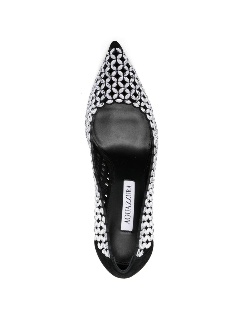embellished pointed-toe pumps 4