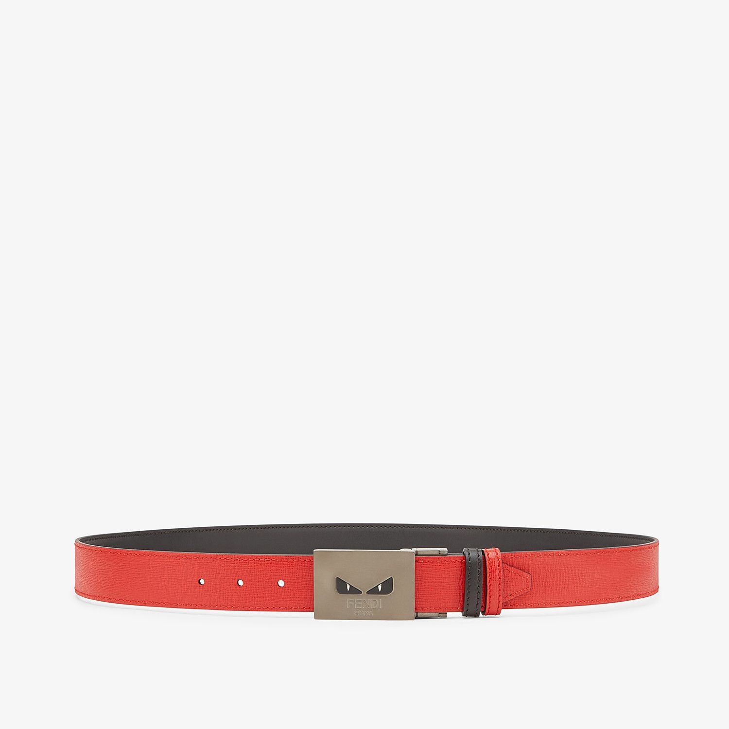 Black and red reversible belt - 1