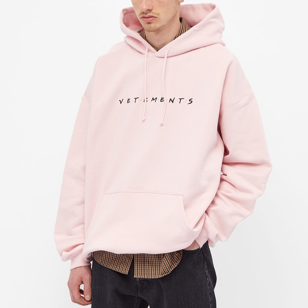 VETEMENTS Oversize Friendly Logo Hoody - 4