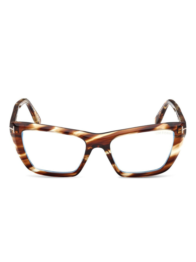 tortoiseshell square-frame glasses 1