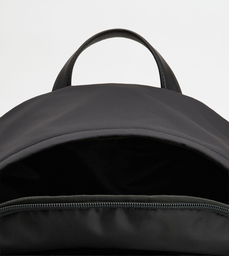 BACKPACK IN FABRIC MEDIUM - BLACK 4