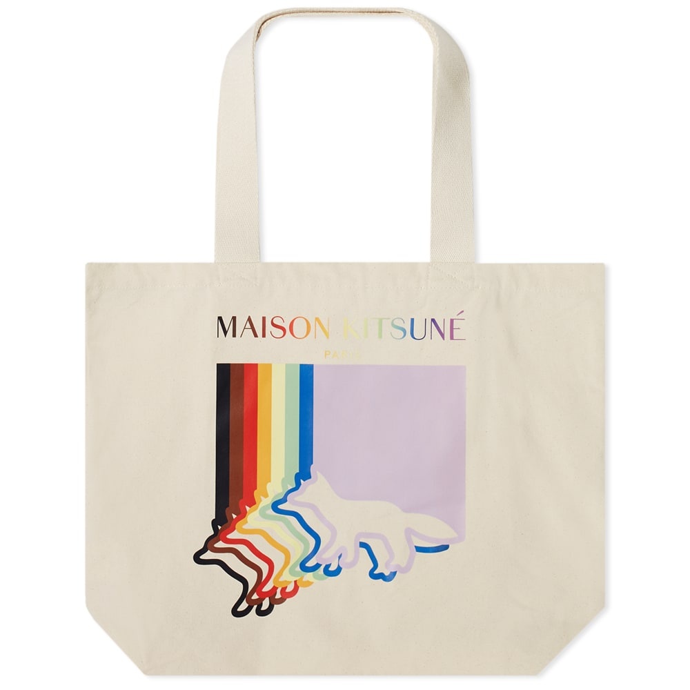 Maison Kitsuné x Trevor Project Fox Flag Classic Tote - 1