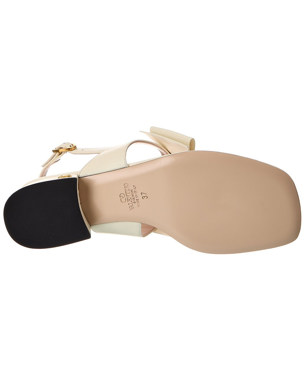 Valentino Bow 25 Leather Sandal - 4