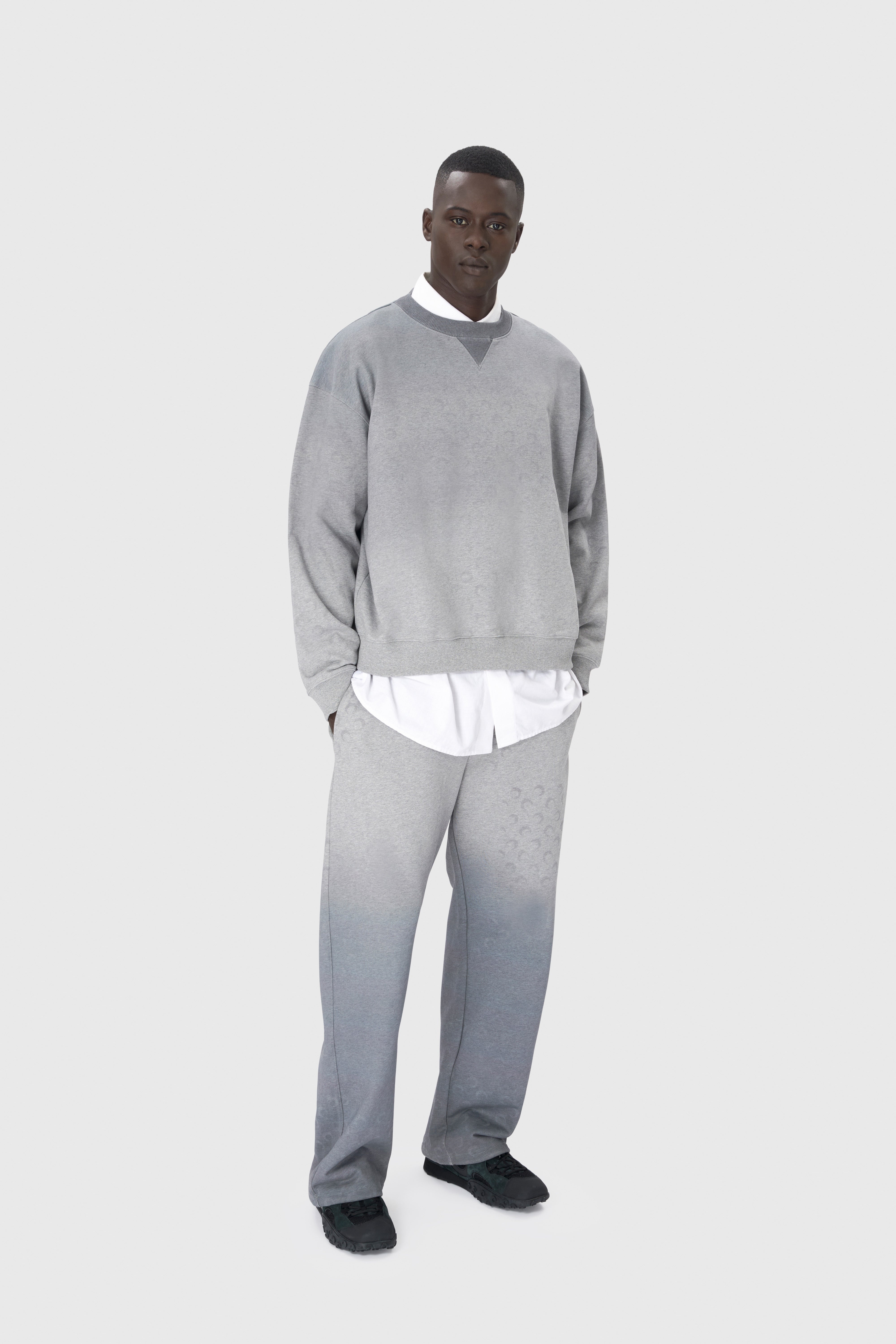 Moon Faded Fleece Oversized Sweatshirt - 2