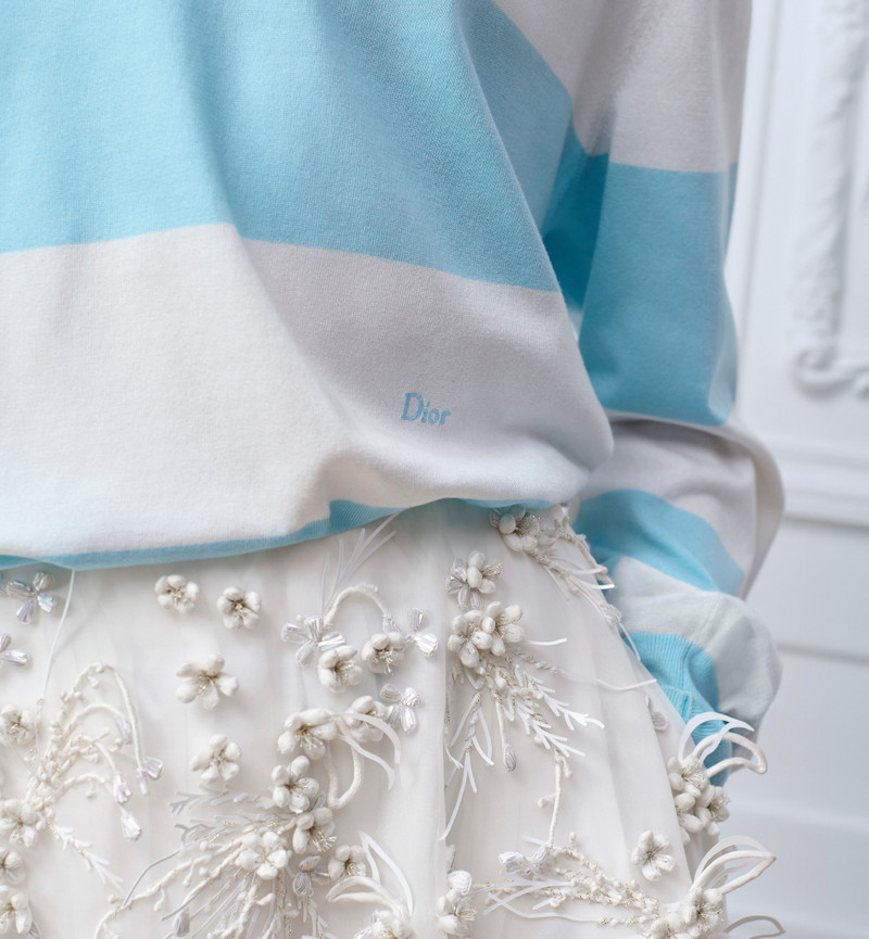 Dior Dior Marinière Long-Sleeved Polo Shirt outlook