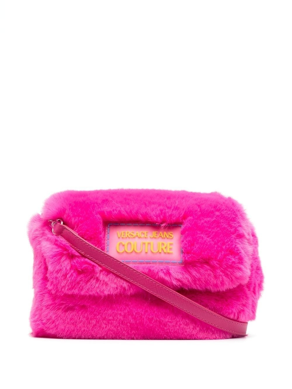 faux-fur shoulder bag - 6