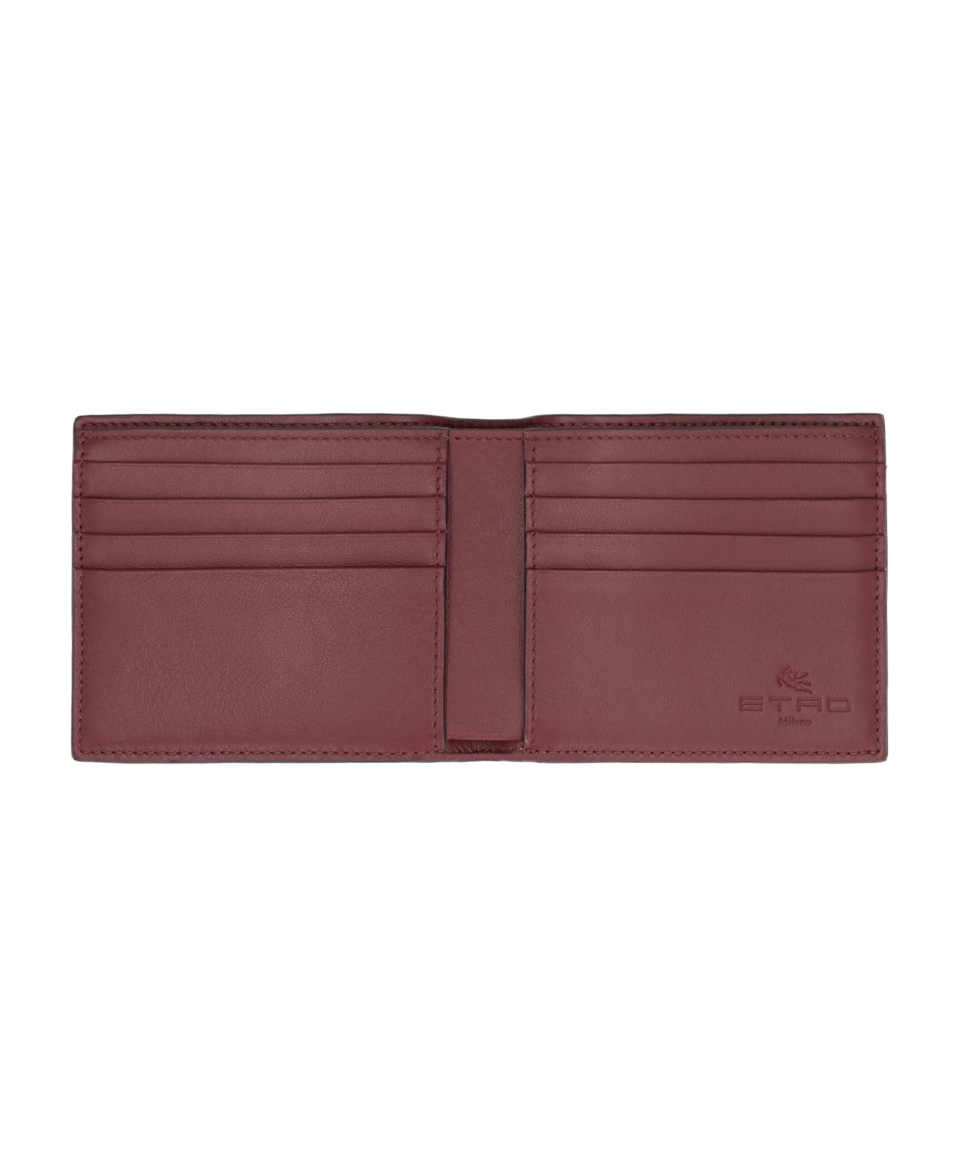 Paisley Print Wallet - 4