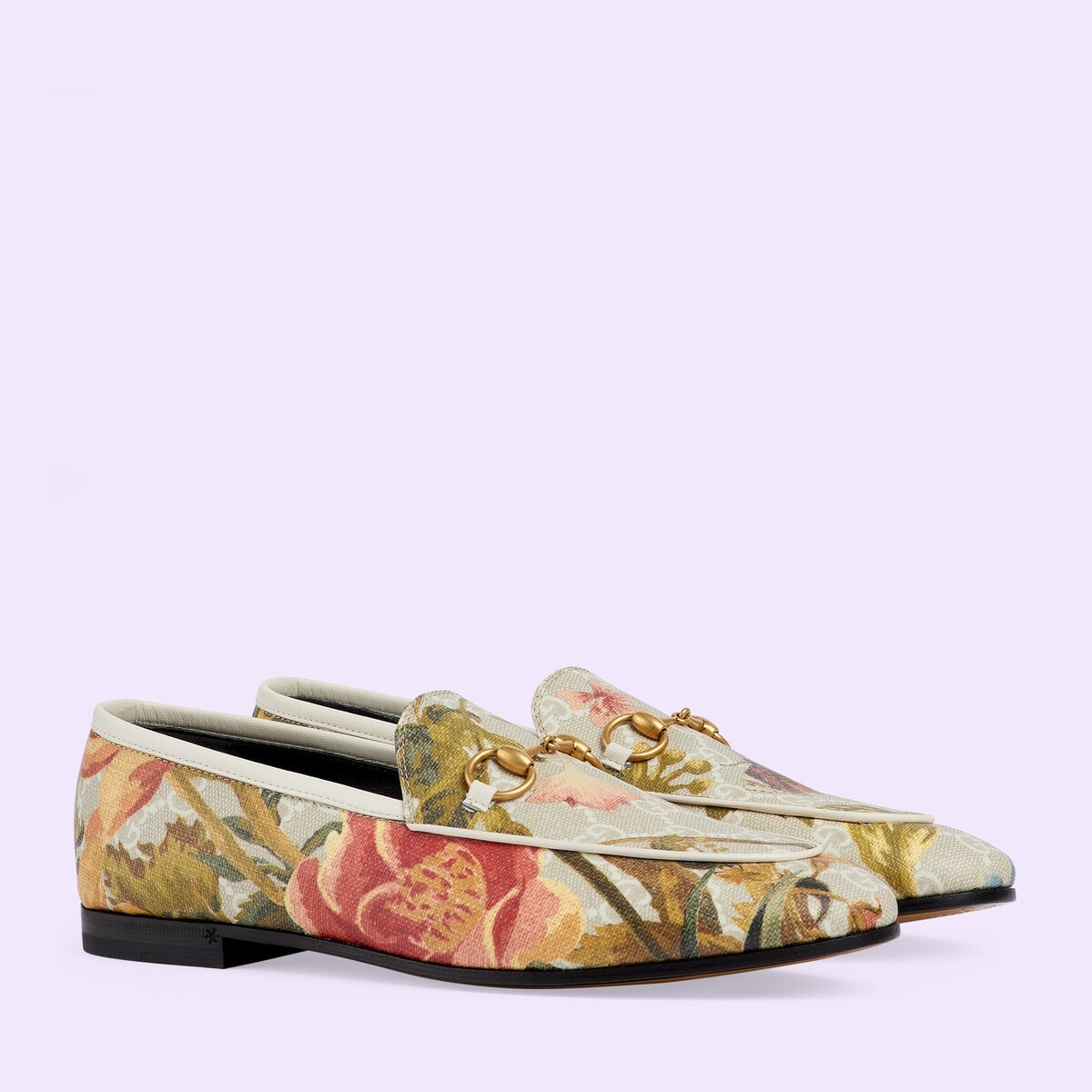 Women's Gucci Jordaan GG Flora loafer - 2