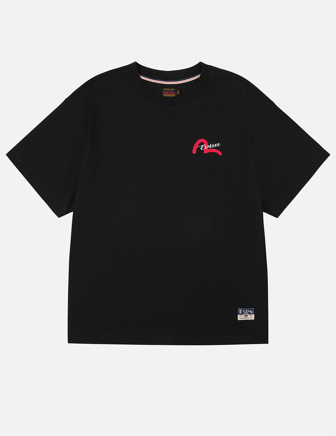 Henohenomohe Godhead Embroidery Relax Fit T-Shirt - 4