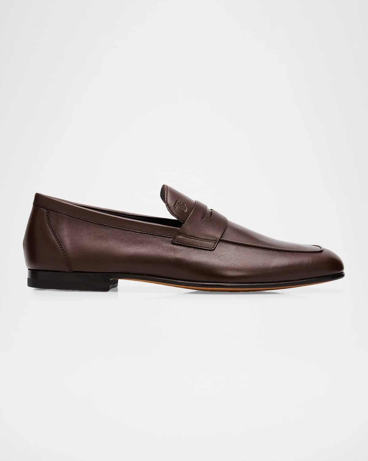 Men's Leather Penny Loafers - 1