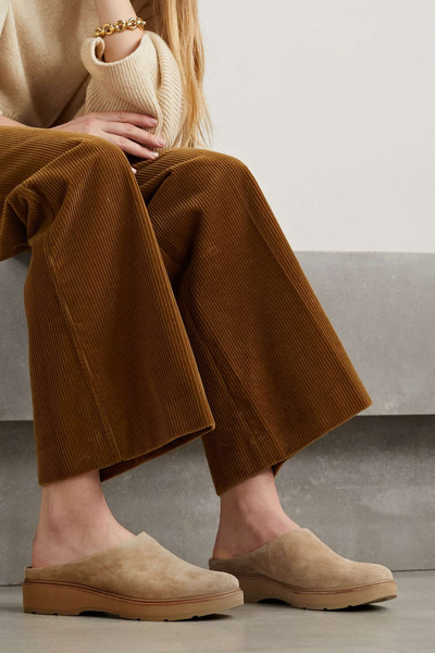 Vince Graham suede mules outlook