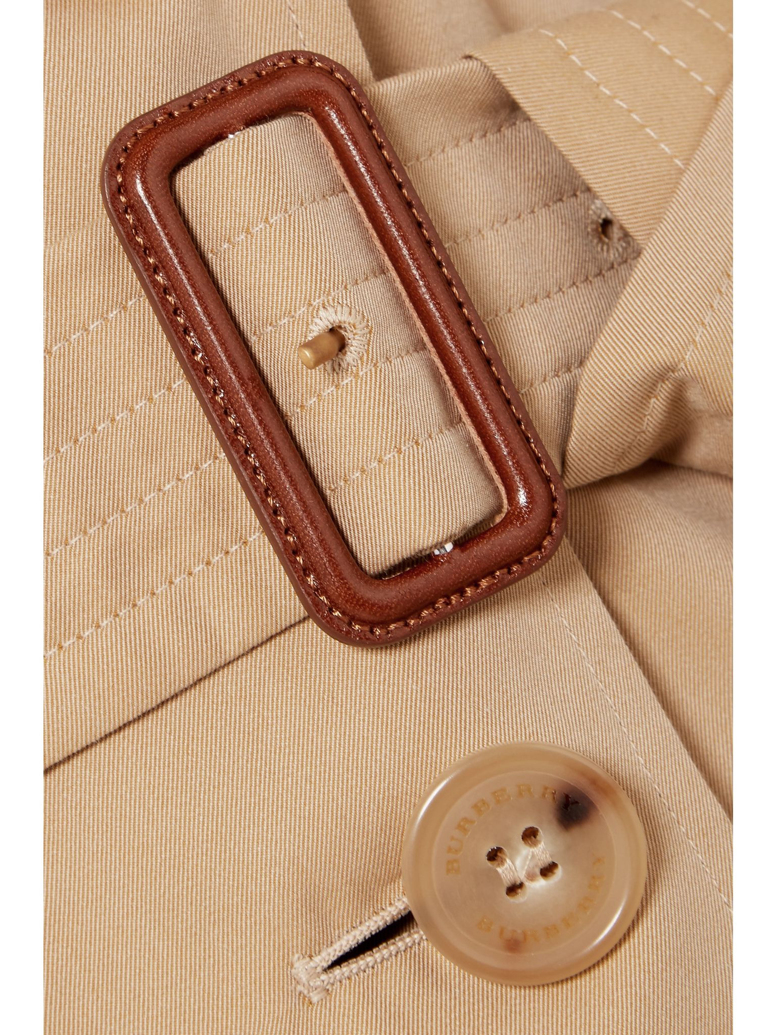 Kensington organic cotton-gabardine trench coat Neutral - 5