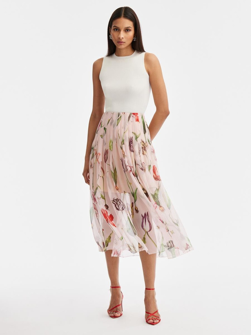TULIP MANIA CHIFFON SKIRT 1