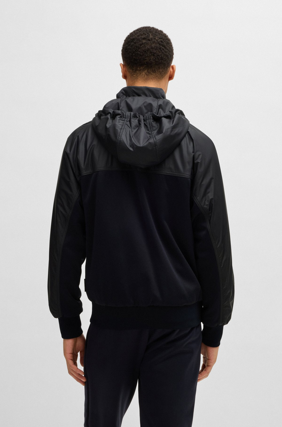 PORSCHE X BOSS HOODIE WITH TWO-WAY ZIP - 5