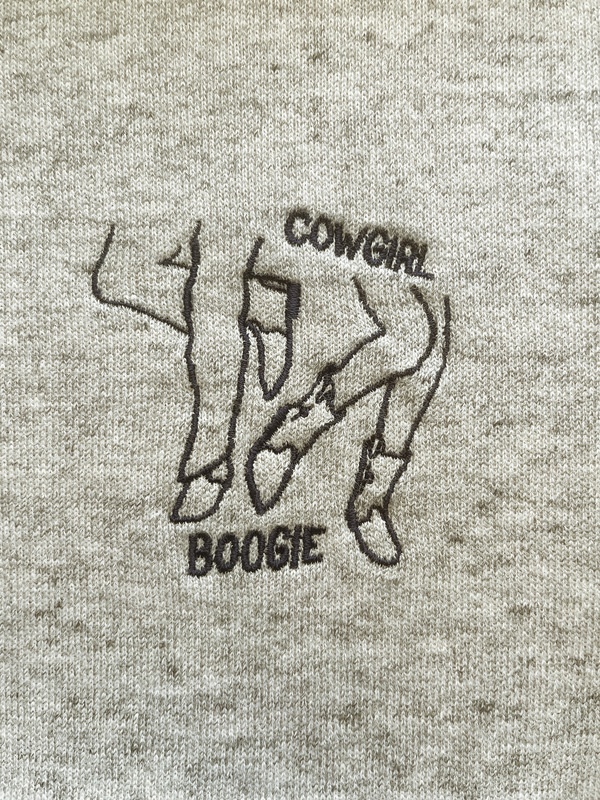 Lone Sweatshirt Cowgirl Boogie Greymelange - 2