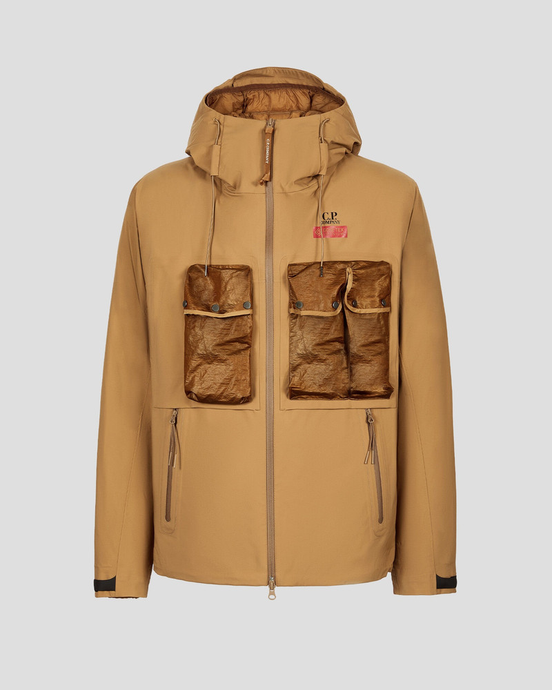 C.P. Company Gore-Tex 3L Infinium Mixed Down Jacket | REVERSIBLE