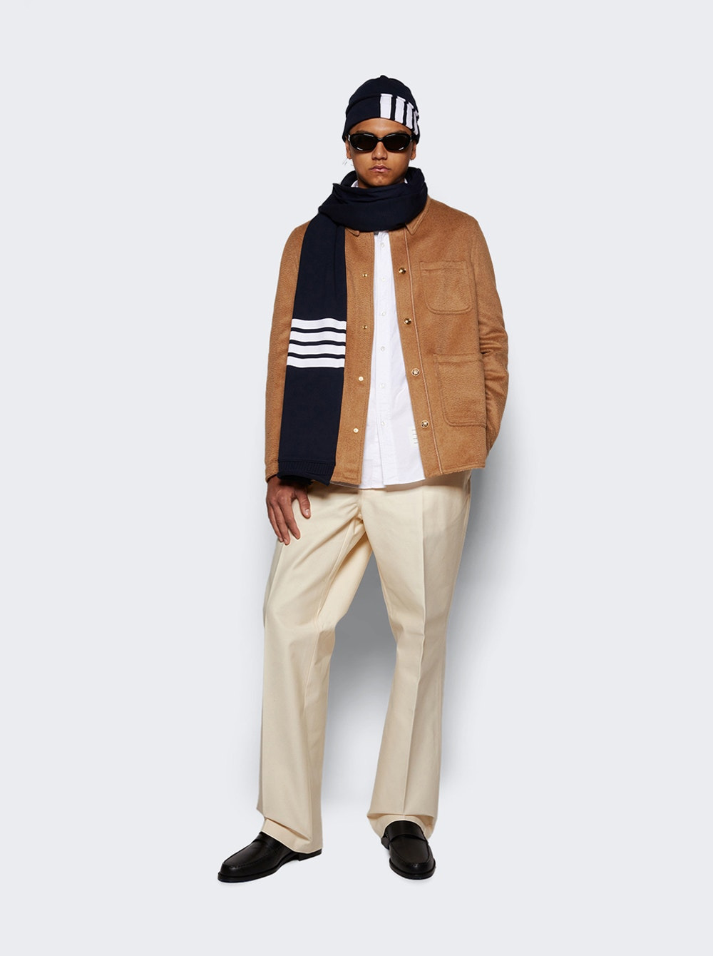 Utility Patch Pocket Jacket Camel - 2