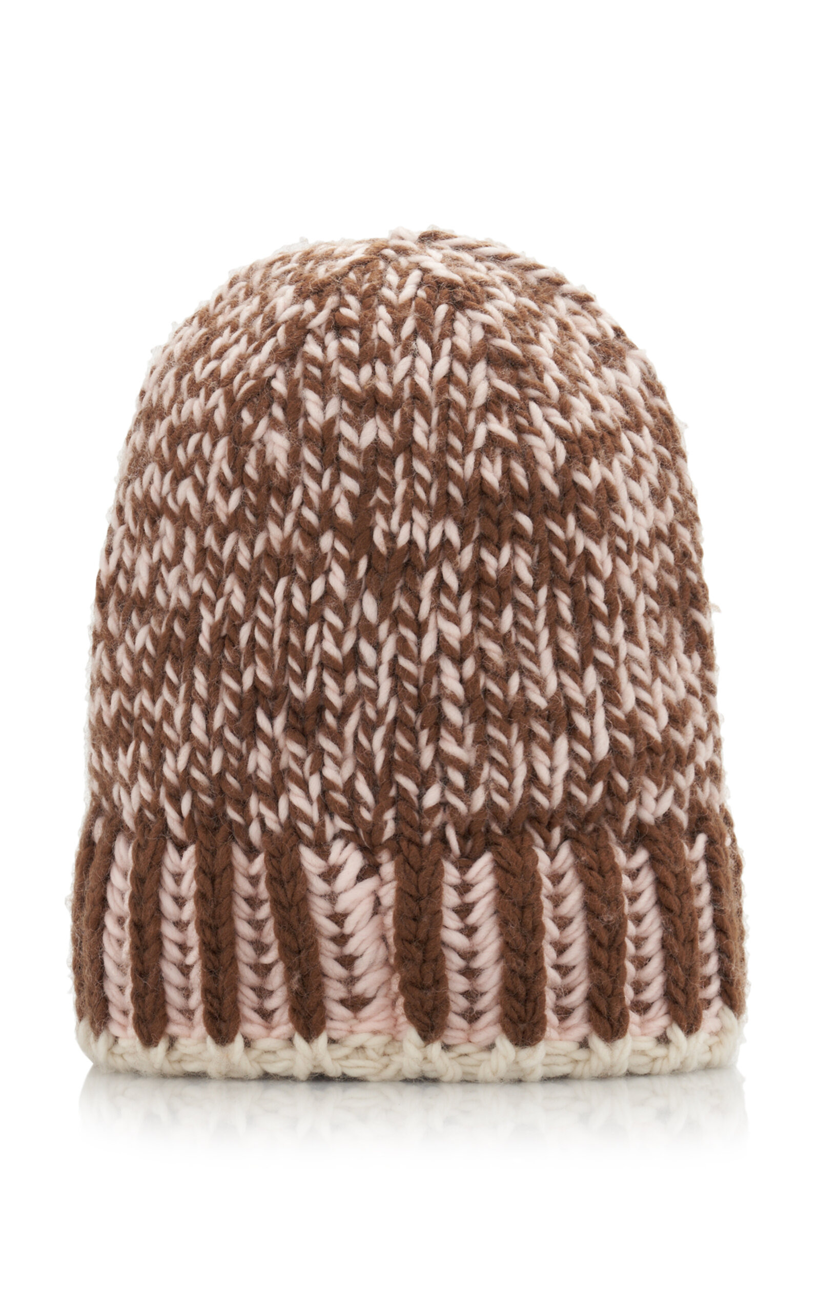 Knit Beanie brown - 4