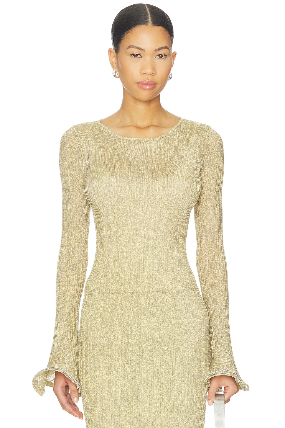 Maebry Long Sleeve Crewneck Top - 1