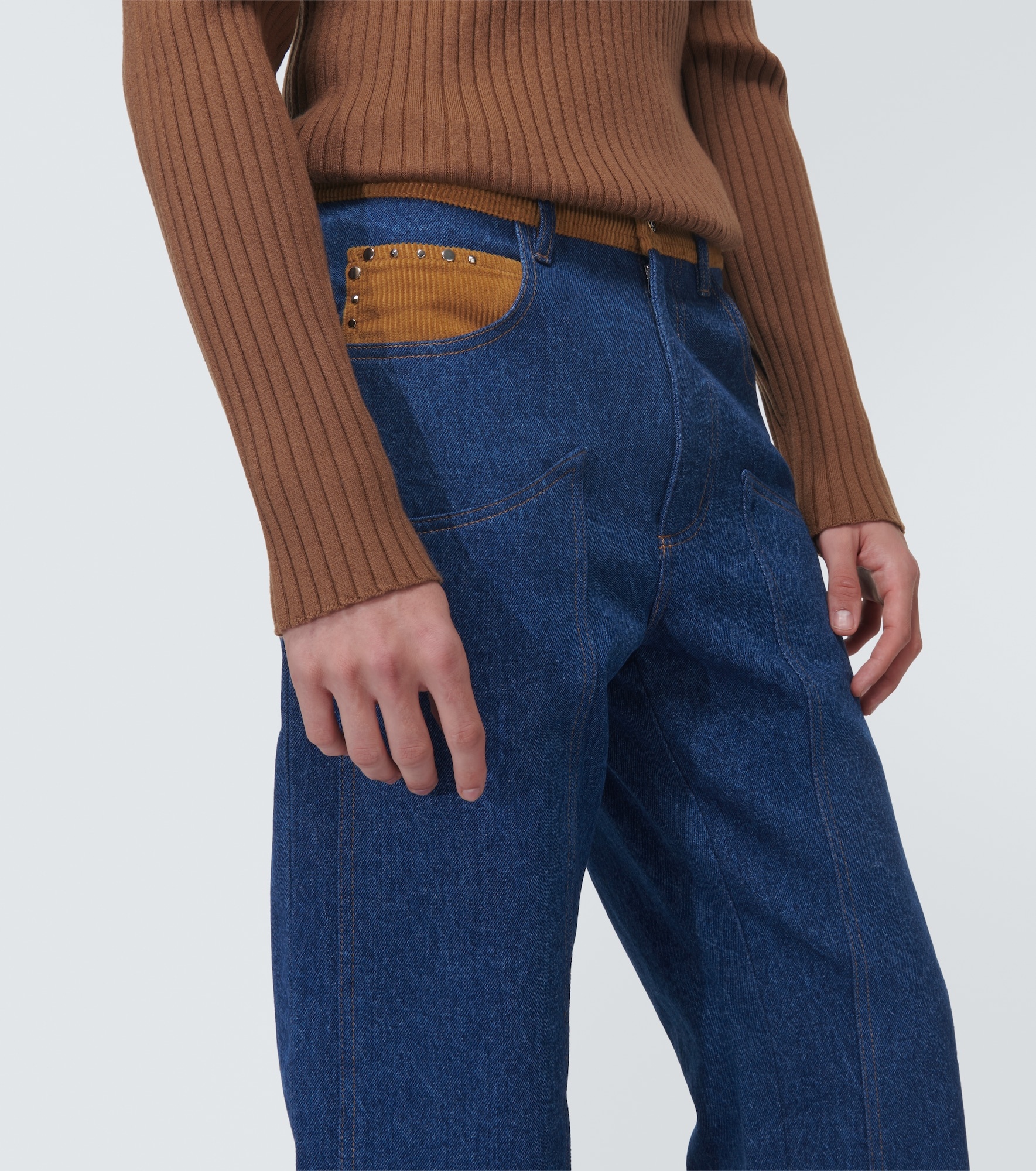 Cymbal wide-leg jeans - 5