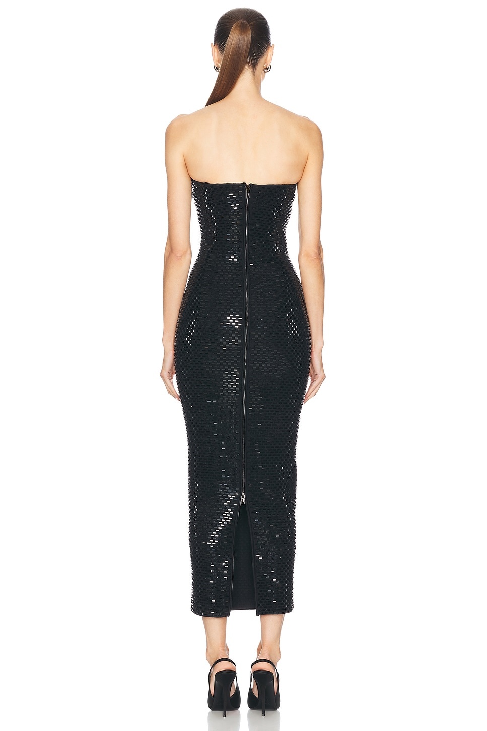 Karrah Embellished Knit Dress - 3