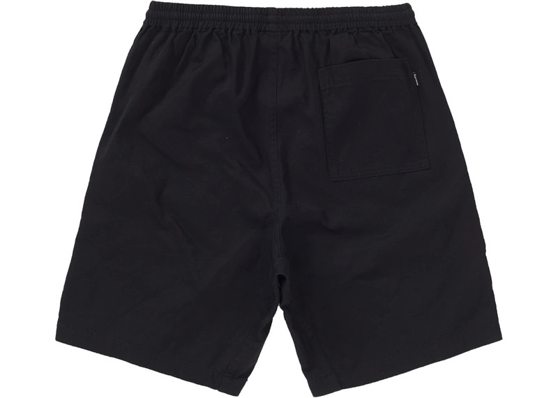 Supreme Supreme Jacquard Logo Twill Short Black outlook