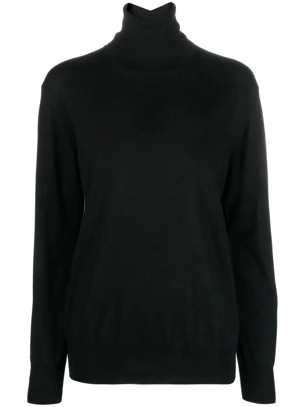 roll-neck wool jumper - 1