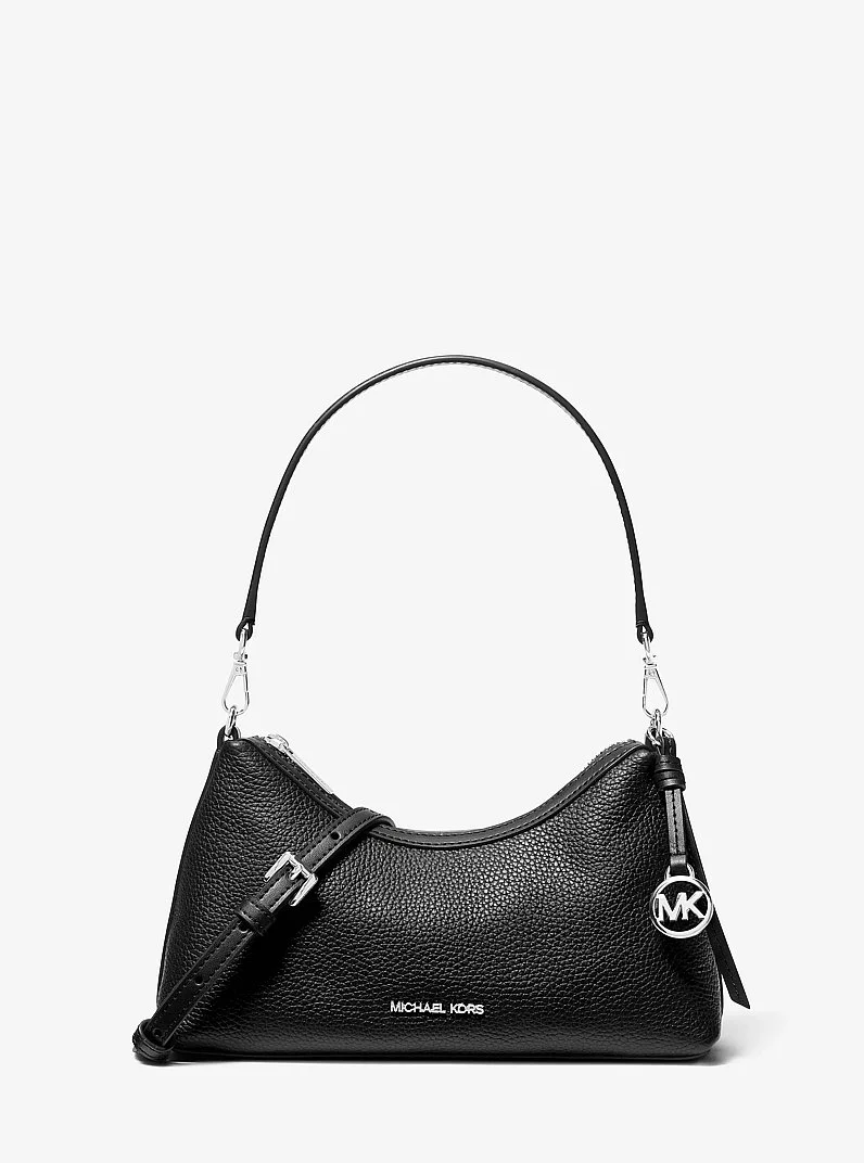 Sammy Small Pebbled Leather Convertible Crossbody Bag - 1