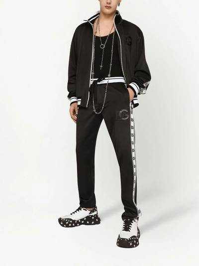 Dolce & Gabbana logo-tape track trousers outlook