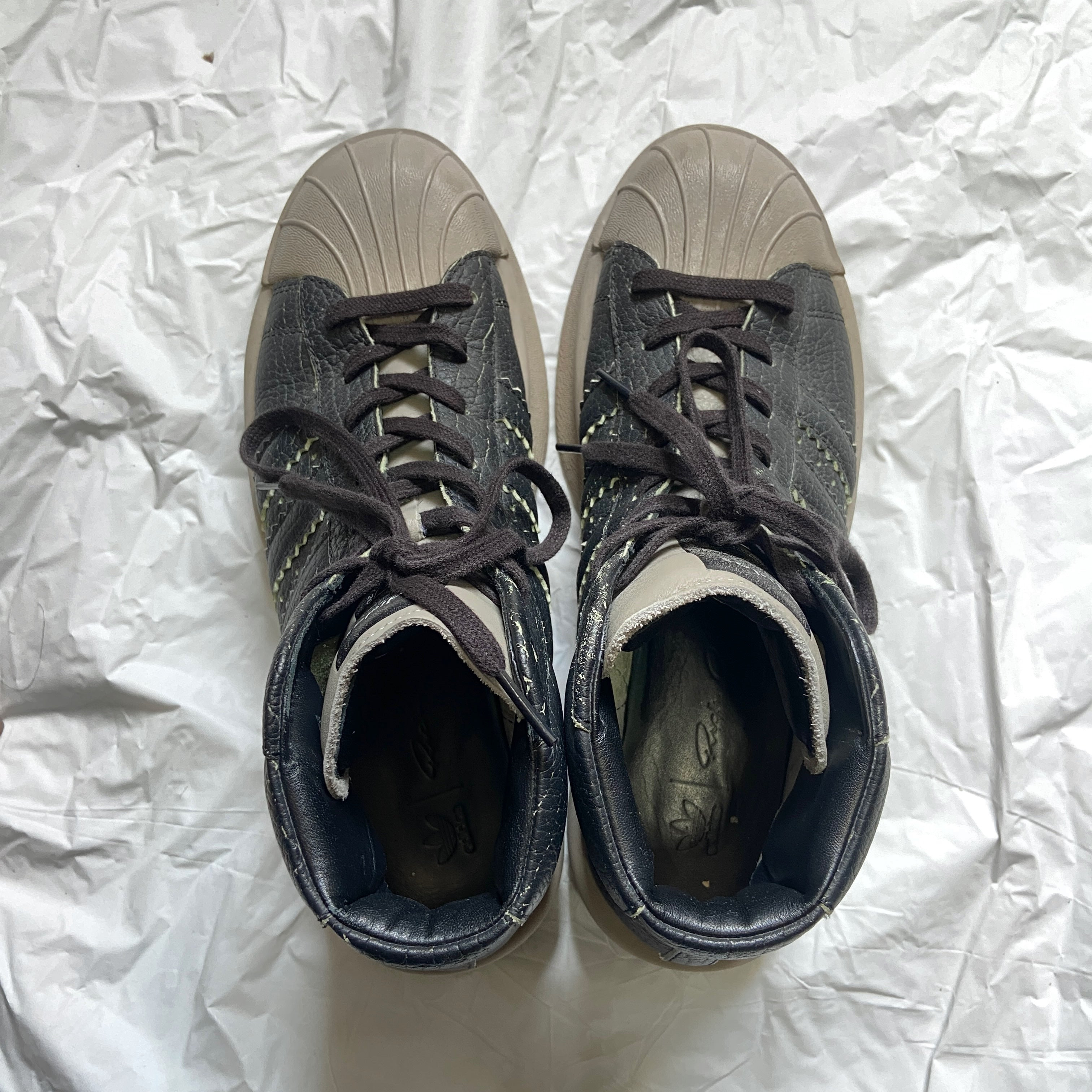 Rick owens x adidas indo black mastodon pro 43.5 - 5