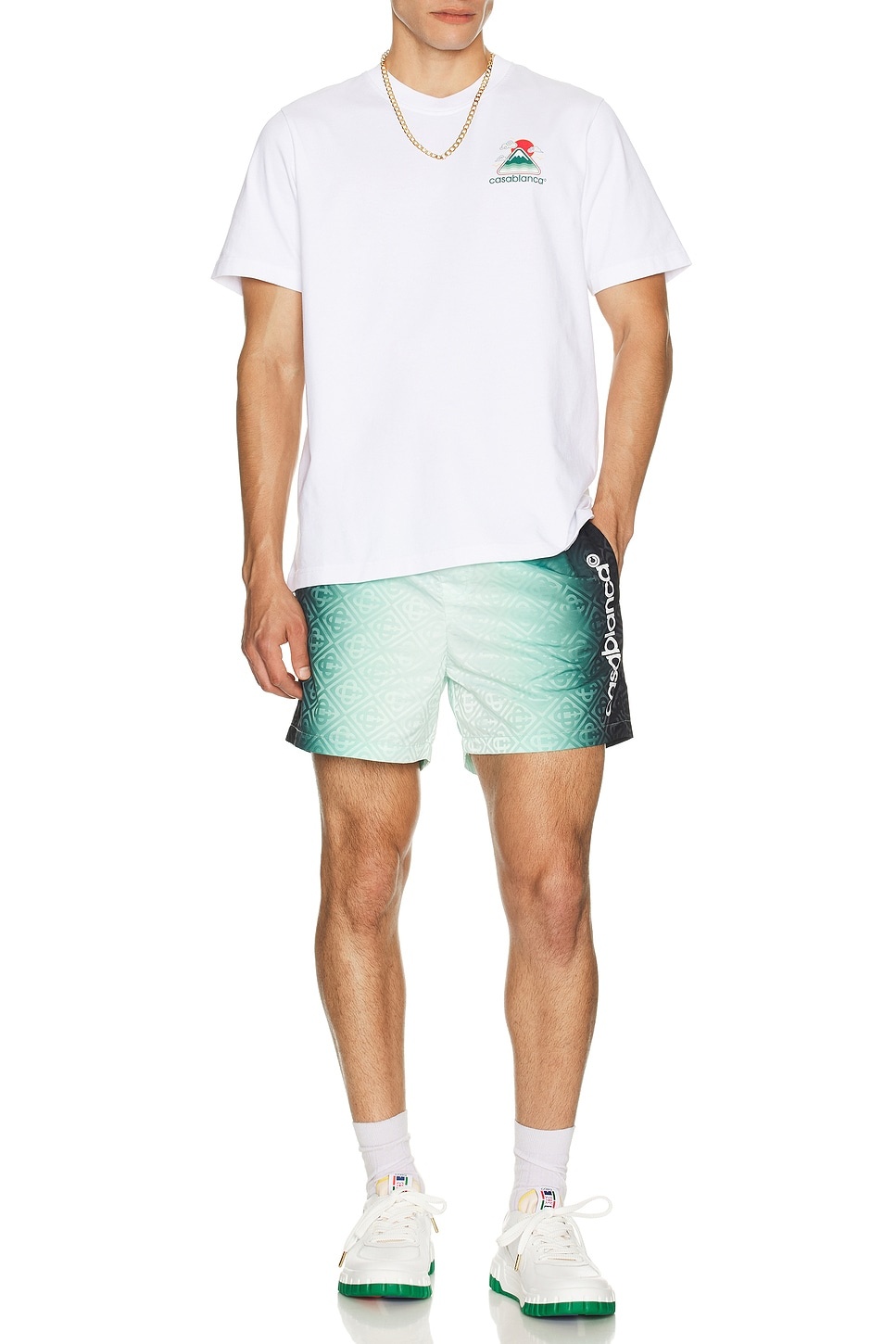 Montagne Ondulee Screen Printed T-Shirt - 4