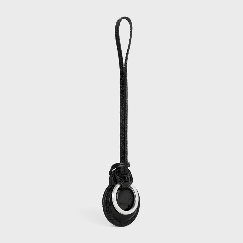 CELINE airtag holder in Crocodile Embossed Calfskin outlook