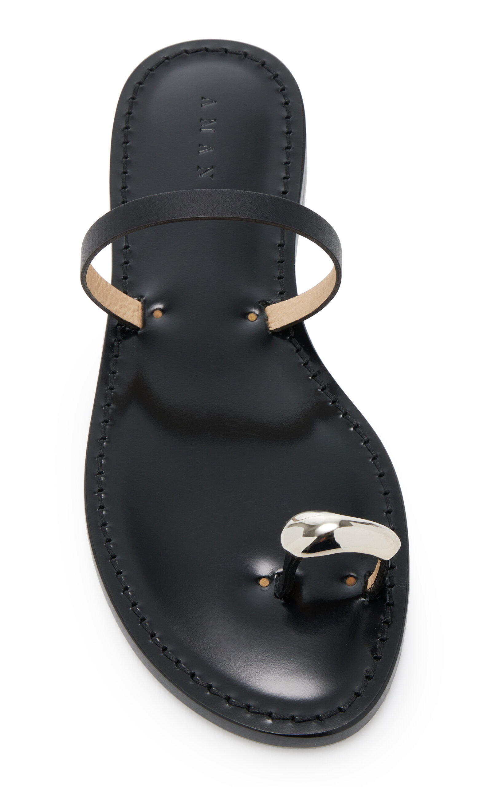 The Kibera Leather Sandals black - 3