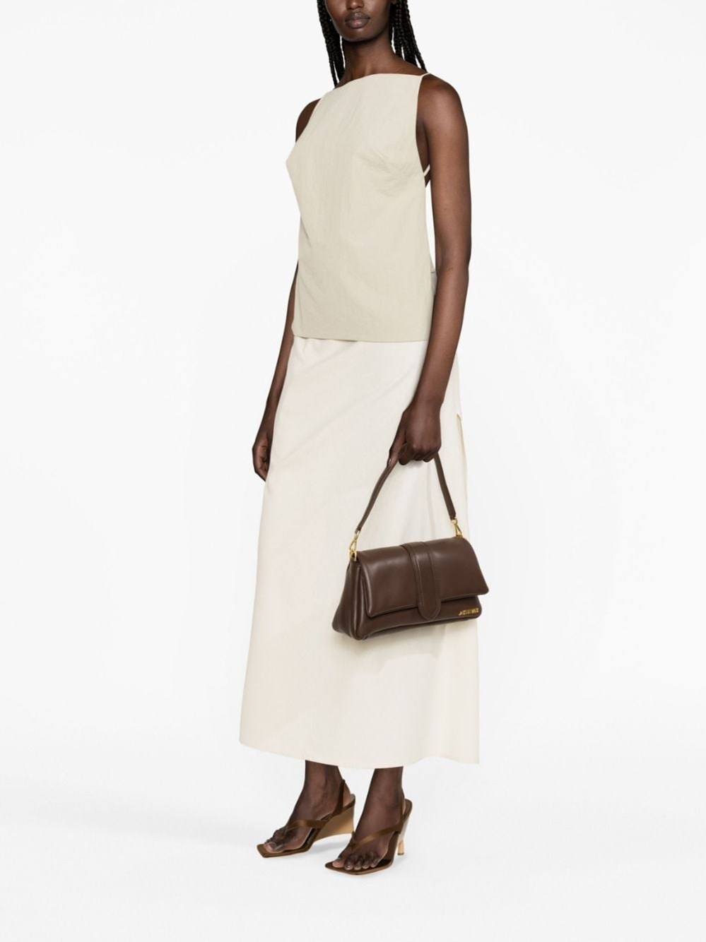 Le Bambimou leather shoulder bag - 4