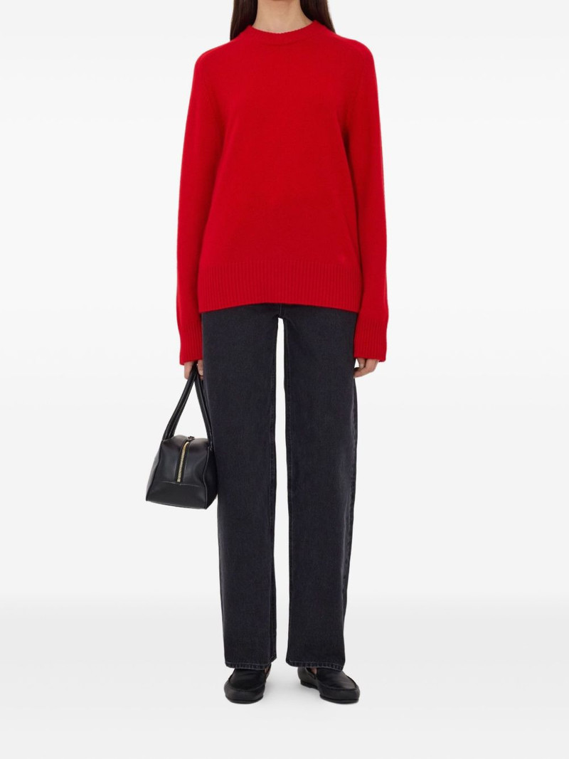 Loulou de Saison drop shoulder ribbed sweater outlook