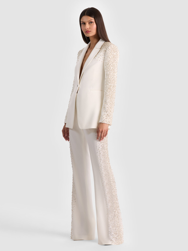 BREANN EMBELLISHED FITTED BLAZER 6